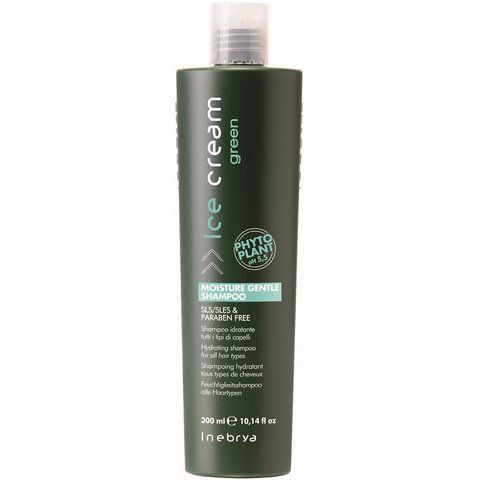 Шампунь зволожуючий для всіх типів волосся Inebrya Moisture Gentle Shampoo 300 мл IN0003 фото