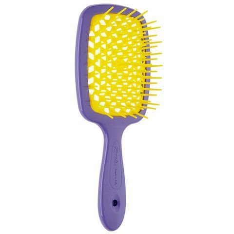 Janeke SUPERBRUSH VIOLET/YELLOW. Гребінець. 86SP226 VY 86SP226 VY фото