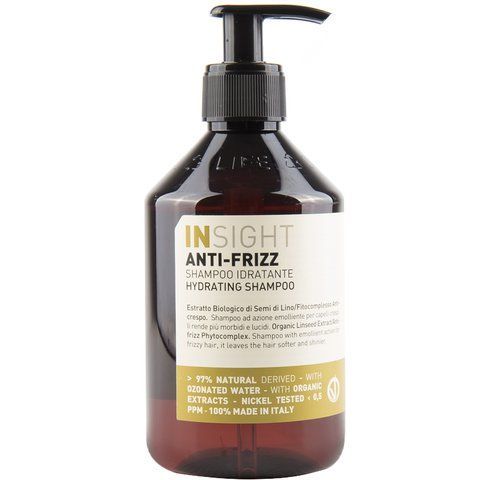 Шампунь зволожуючий для всіх типів волосся Insight Anti-Frizz Hydrating Shampoo 400 мл IDH0016 фото