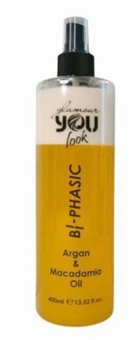 YouLook Bi-Phase Argan & Macadamia Oil Незмивний спрей для розплутування волосся YL035 фото