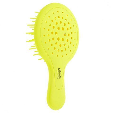 Janeke SUPERBRUSH-mini YELLOW NEON. Гребінець арт. 10SP220YFL 10SP220YFL фото
