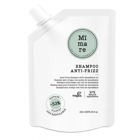 Mimare Anti-Frizz Shampoo Шампунь розгладжуючий з олією макадамії 200 мл VMESP44797 фото
