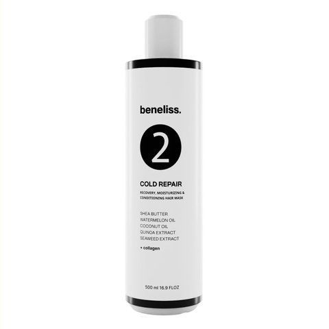 Beneliss Cold Repair Recovery Moisturizing & Conditioning Hair Mask 2 500 мл BNL014 фото