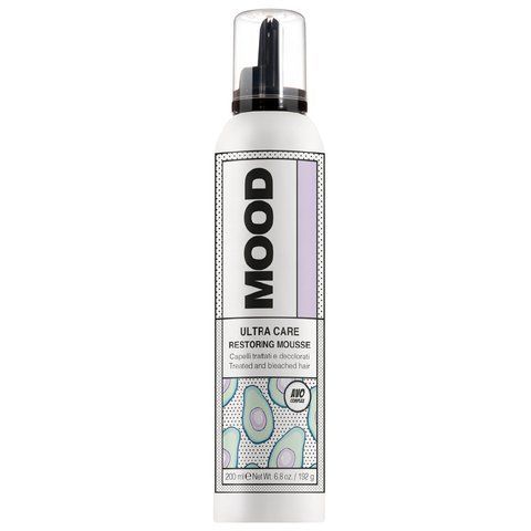 Mood Ultra Care Restoring Mousse незмивний мус для експрес зволоження волосся 200 мл MOD0012 фото