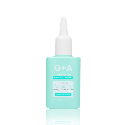Живильна олія для волосся та шкіри голови Q+A Nouroshing Scalp+Hair Oil 50ml QA010 фото