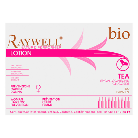 Raywell BIO TEA Ампули жіночі проти випадання волосся 10x10 мл RW0050 фото