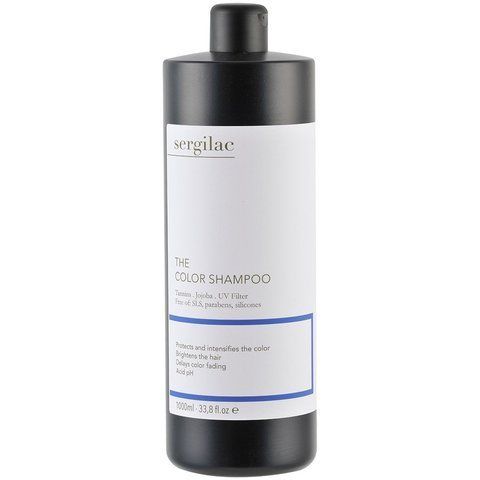 Sergilac The Color Shampoo Шампунь для фарбованого волосся 1000 мл serg0435 фото