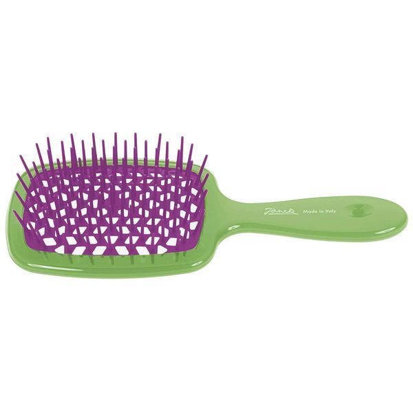 Janeke SUPERBRUSH GREEN/VIOLET. Гребінець. 86SP226 VV 86SP226 VV фото