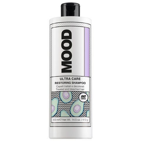 Mood Ultra Care Restoring Shampoo регенеруючий шампунь для знебарвленого волосся та після хімічної обробки 400 мл MOD0013 фото