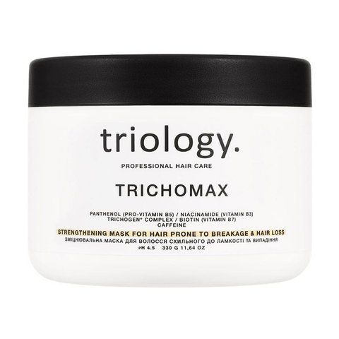 Зміцнювальна маска для волосся схильного до ламкості та випадіння Triology Trichomax Strengthening Mask TRG16 фото