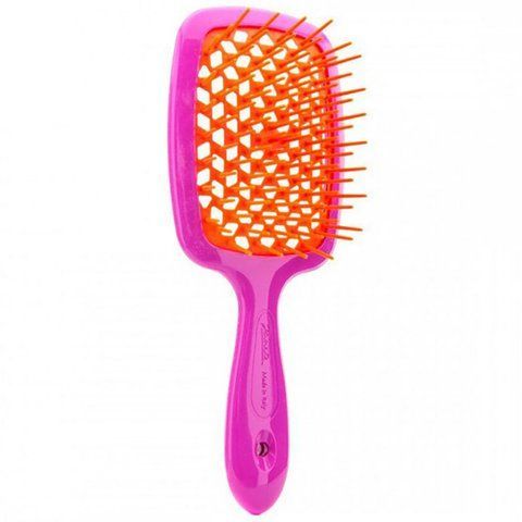 Janeke SUPERBRUSH CORAL/PINK. Гребінець. 86SP226COM 86SP226COM фото