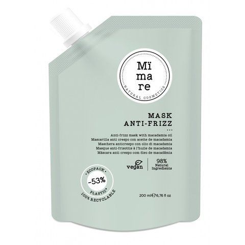 Mimare Anti-Frizz Mask Маска розгладжуюча з олією макадамії 200 мл VMESP44799 фото