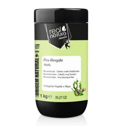 Real Nature Pro-Resgate Mask Маска для екстреного відновлення волосся 1000 ml RN34 фото