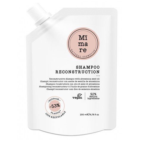 Mimare Reconstruction Shampoo Шампунь відновлюючий 200 мл VMESP44779 фото