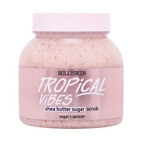 HollySkin Tropical Vibes Shea Butter Sugar Scrub Цукровий скраб з олією ши HLSK23 фото
