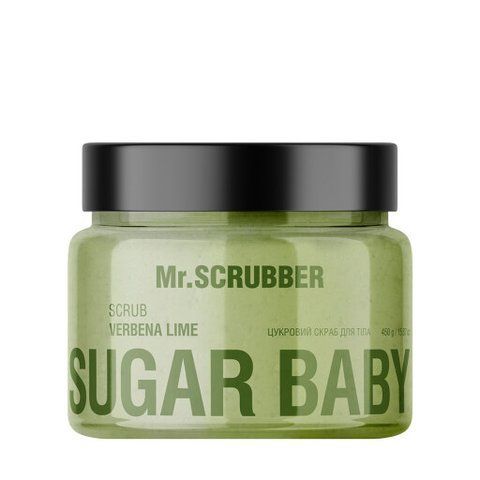 Mr.Scrubber Verbena Lime Scrub Цукровий скраб для тіла MSBC44 фото