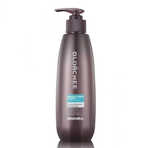 Незмивний крем для кучерявого волосся Olorchee Miracle Wave Creme 280 мл OLRC7 фото