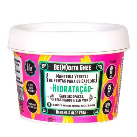Маска для волосся зволожуюча Lola Beмdita Ghee Moisturizing Vegan Hair Butter Banana E Aloe Vera 100 мл LP1116-100 фото