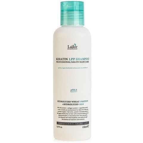 Безсульфатний протеїновий шампунь La'dor Keratin LPP Shampoo 150 мл LD0007 фото