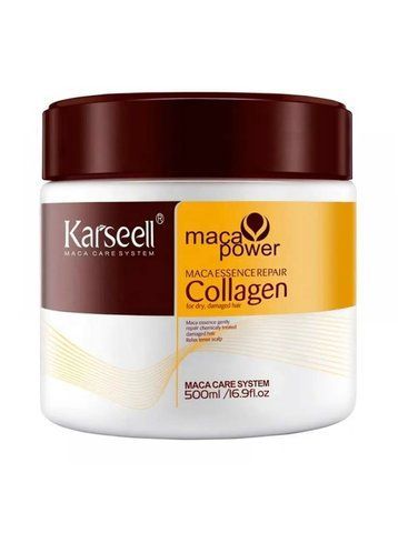 Karseell Maca Essence Repair Collagen Колагенова маска для волосся KRSL2 фото