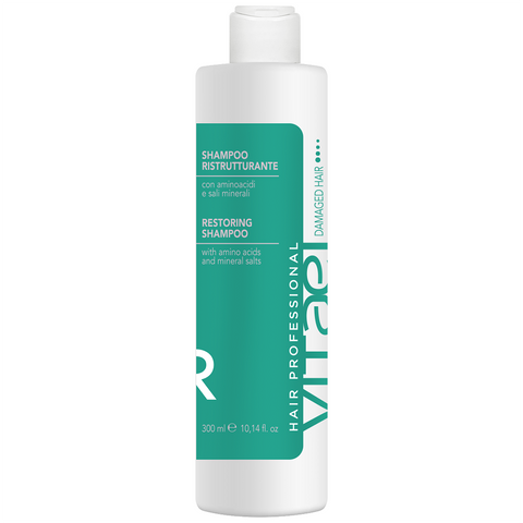 VITAEL DAMAGED HAIR RESTORING SHAMPOO Шампунь відновлюючий для пошкодженого волосся 300 мл VTL0009 фото