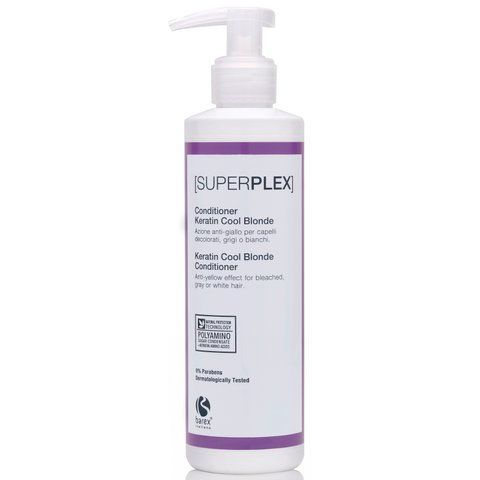 Кератиновий кондиціонер "Холодний блонд" Superplex Conditioner 200 мл BRX2025 фото