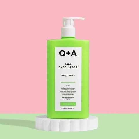 Q+A AHA Exfoliator Body Lotion Лосьйон для тіла з AHA кислотами QABC1 фото