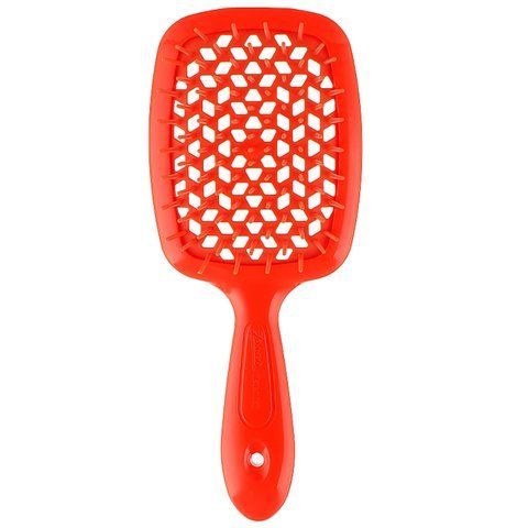 Janeke SUPERBRUSH-small ORANGE NEON. Гребінець. 82SP234 PFL 83SP234 OFL фото