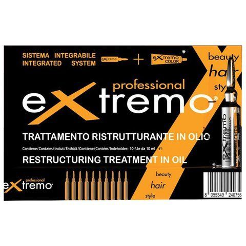 Ампули реконструкції Extremo Restructuring Lotion 10х10 мл EX403 фото