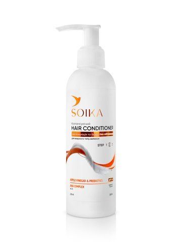 Кондиціонер балансуючий для жирного типу волосся Soika Hair Conditioner 200 мл SOK5 фото