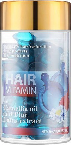 LeNika hair vitamin hair Camellia oil and Blue Lotus extract Вітаміни для волосся з олією камелії та екстрактом блакитного лотосу 40х1 LNK0012 фото