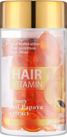 LeNika hair vitamin hair Honey and Papaya extract Вітаміни для волосся з медом та екстрактом папаї 40х1 LNK0013 фото