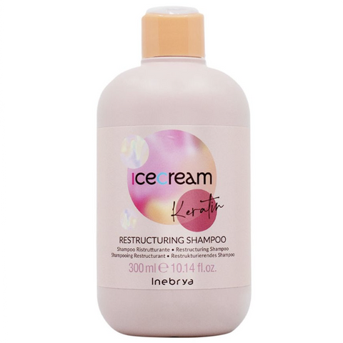Inebrya Restructuring Shampoo with Keratin Шампунь відновлюючий з кератином 300 мл IN0023 фото