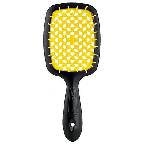 Janeke SUPERBRUSH BLACK/YELLOW. Гребінець. 71SP226 GIA 71SP226 GIA фото