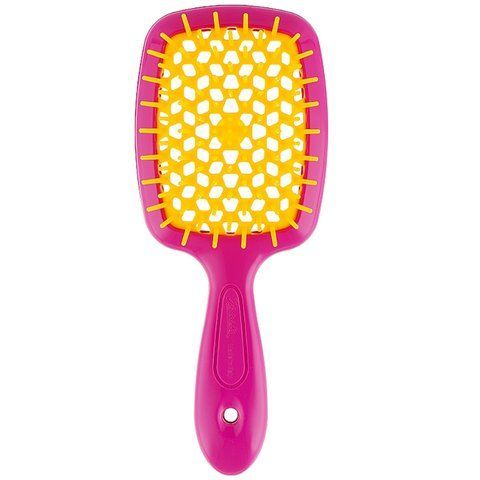 Janeke SUPERBRUSH PINK/YELLOW. Гребінець. 86SP226YFL 86SP226YFL фото