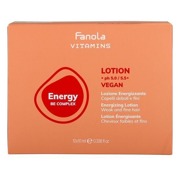 Ампули-лосьйон проти випадіння волосся Fanola ENERGY 12х10 мл FN0030 фото