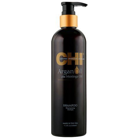 Відновлюючий шампунь CHI Argan Oil Plus Moringa Oil Shampoo 340 мл CH-0005 фото