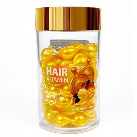 LeNika Vitamin Hair Treatment Marula Oil and Mango Extract Вітаміни для волосся з олією Марули та екстрактом Манго 40х1 мл LNK0007 фото