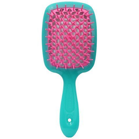 Janeke SUPERBRUSH TURQUOISE/PINK. Гребінець. 86SP226 AR 86SP226 AR фото