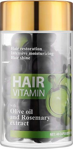 LeNika hair vitamin hair Olive oil and Rosemary extract Вітаміни для волосся з Оливковою олією та екстрактом Розмарину 40x1 LNK0015 фото