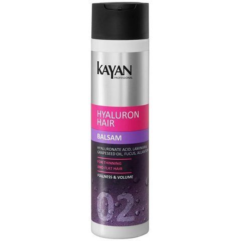 KAYAN Hyaluron hair бальзам для об'єму тонкого волосся 250 мл KN0012 фото