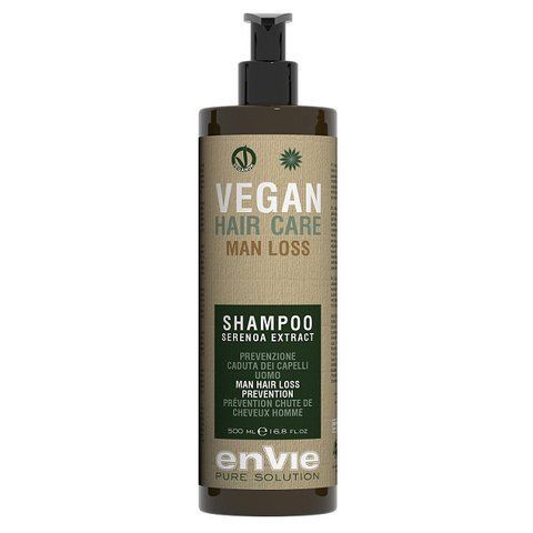Envie VEGAN NEW Шампунь для росту волосся для чоловіків 500 мл ENV0111 фото