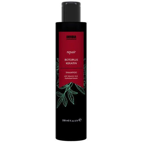 Invidia BOTOPLUS Keratina shampoo шампунь відновлюючий з кератином 200 мл IV0011 фото