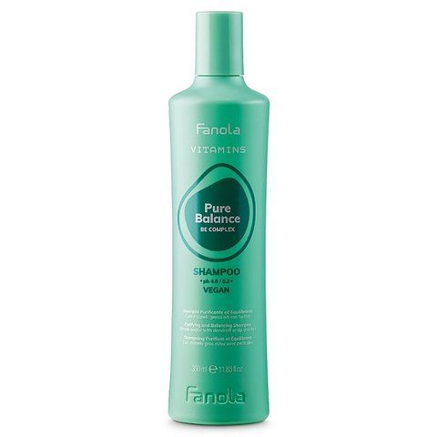 Fanola Vitamins Pure Balance Be Complex Shampoo Vegan Шампунь проти жирної шкіри голови 350 мл FN0039 фото