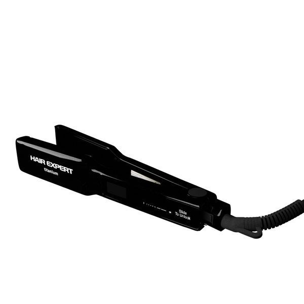 Вирівнювач для волосся Hair Expert Black HE0001 фото