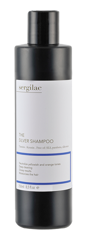 Sergilac The Silver Shampoo Шампунь для нейтралізації жовтого пігменту 250 мл serg0589 фото