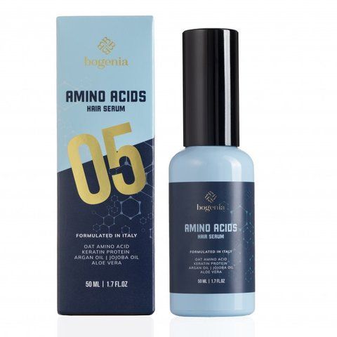 Сироватка з амінокислотами Bogenia Amino Acids Hair Serum 05 50 мл BG0045 фото