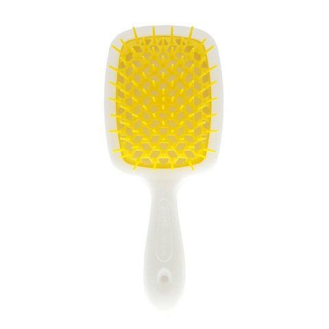 Janeke SUPERBRUSH WHITE/YELLOW NEON. Гребінець. SP226BIA YFL SP226BIA YFL фото