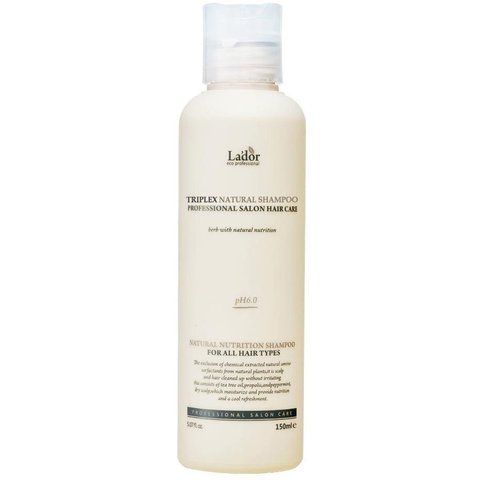 Безсульфатний органічний шампунь з ефірними оліями La'dor Triplex Natural Shampoo 150 мл LD0014 фото