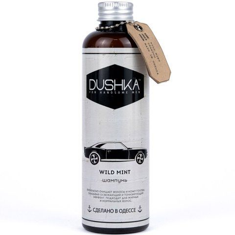 Антистрес шампунь м'ята DUSHKA Shampoo "Wild mint" 200 мл DS0030 фото